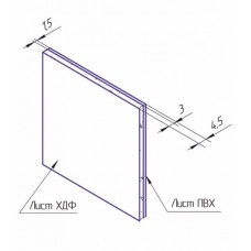 Добор Kapelli Classic 100х5х2070 мм. RAL 7035