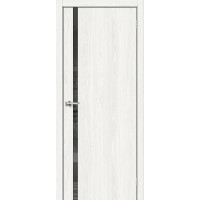 Дверь экошпон BRAVO Браво-1.55 ДО White Dreamline