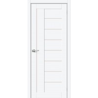 Дверь ПЭТ BRAVO Браво-29 ДО White Silk