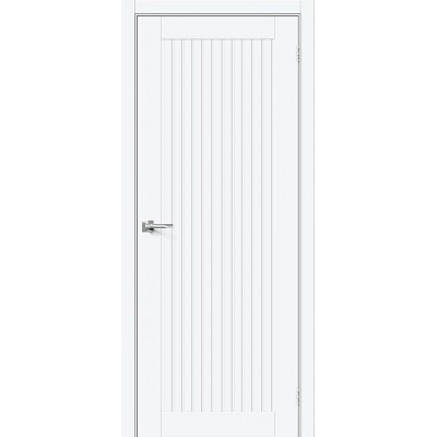 Дверь ПЭТ BRAVO Браво-40 ДГ White Silk