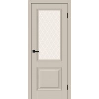 Дверь ПЭТ BRAVO Классик-13 ДО Cream Silk