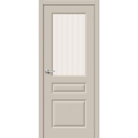 Дверь эмаль BRAVO Скинни-15.1 ДО Creamy 