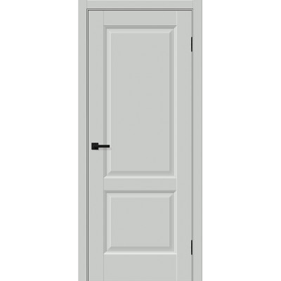 Дверь ПЭТ BRAVO Неоклассик-32 ДГ Grey Silk