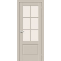 Дверь ПЭТ BRAVO Прима-13.0.1 ДО Cream Silk