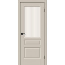 Дверь ПЭТ BRAVO Неоклассик-35 ДО Cream Silk
