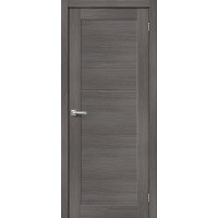 Дверь экошпон BRAVO Браво-21 ДГ Grey Melinga
