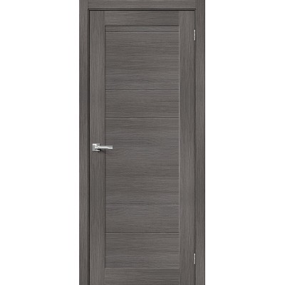 Дверь экошпон BRAVO Браво-21 ДГ Grey Melinga