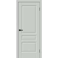 Дверь ПЭТ BRAVO Неоклассик-34 ДГ Grey Silk